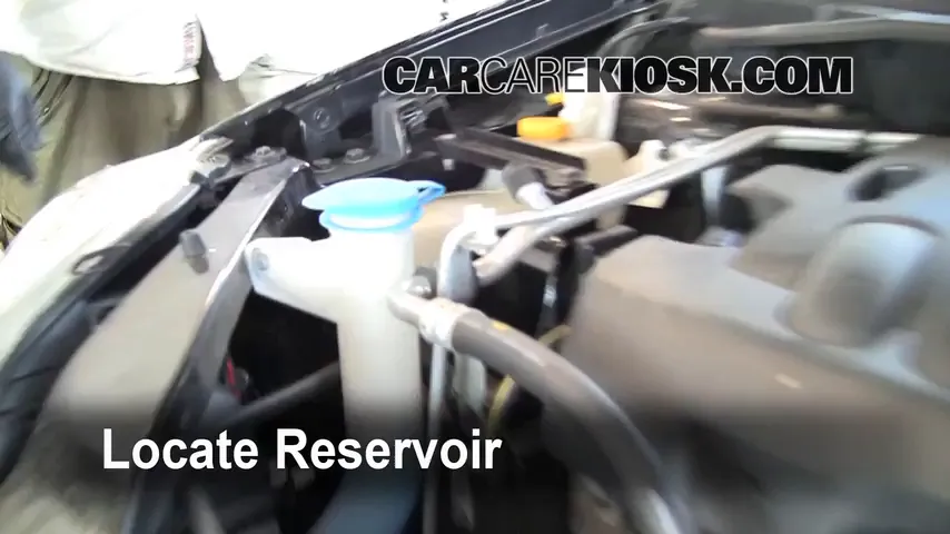 2008 Nissan Sentra S 2.0L 4 Cyl. Windshield Washer Fluid Add Fluid